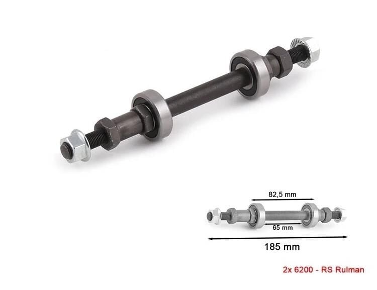 Shunfeng Rulmanlı Arka Göbek Mili Somunlu