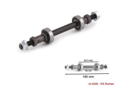 Shunfeng Rulmanlı Arka Göbek Mili Somunlu