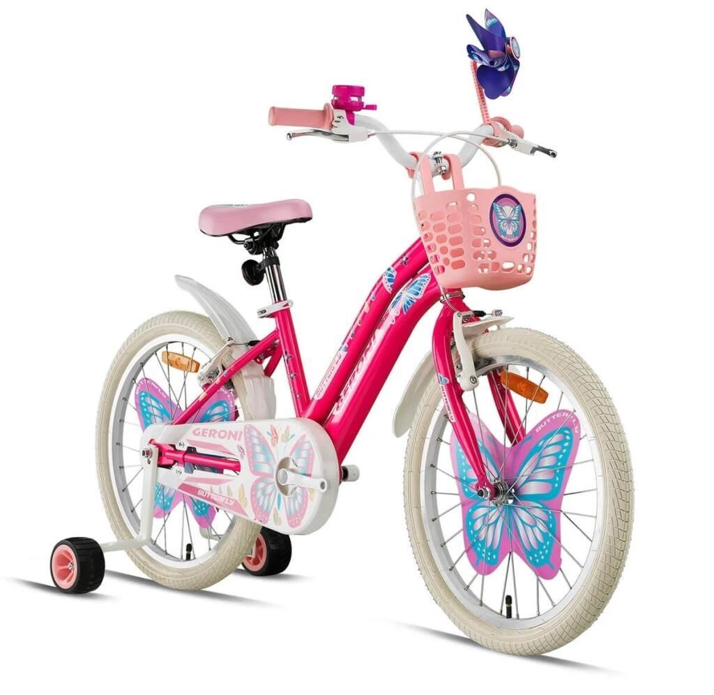 2026 Geroni Butterfly 16 Jant Çocuk Bisikleti Pembe