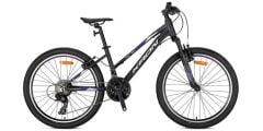 2026 Kron XC 75 Lady 24 Jant Bisiklet Mat Siyah/Mor