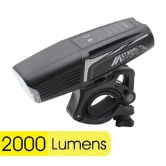 Moon Meteor Storm PRO 2000 Lümen USB Bisiklet Ön Lamba