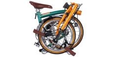Dahon LUNDEN D8 16 Jant Katlanır Bisiklet Gümüş