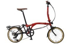 Dahon LUNDEN D8 16 Jant Katlanır Bisiklet Kırmızı