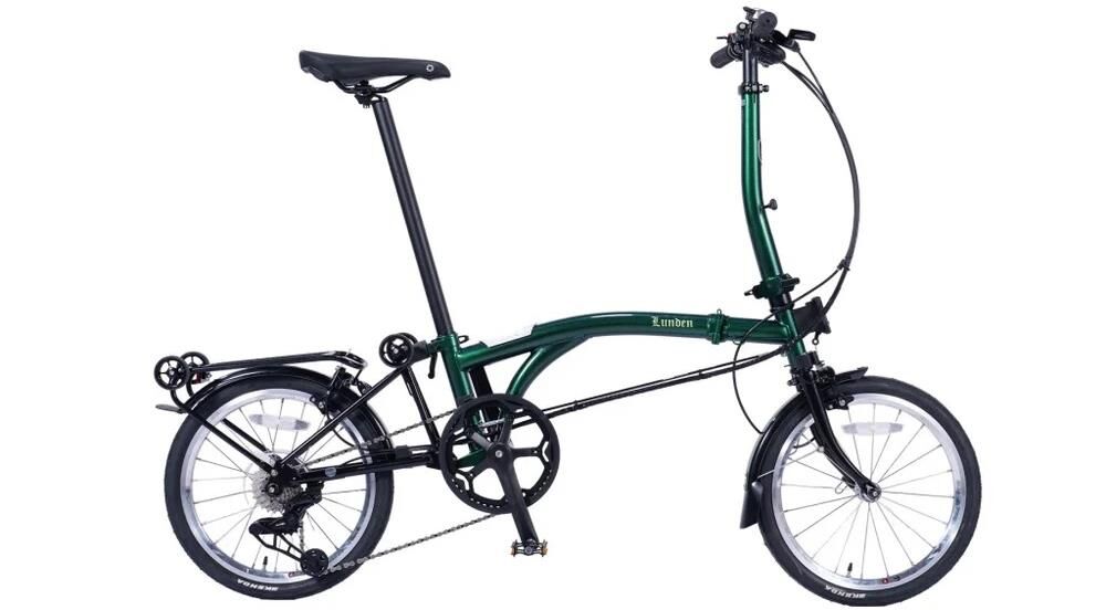 Dahon LUNDEN D8 16 Jant Katlanır Bisiklet Yeşil