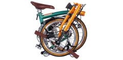 Dahon LUNDEN D8 16 Jant Katlanır Bisiklet Yeşil