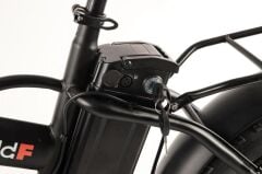 Alba Fold F Premium Fat Bike Elektrikli Katlanır Bisiklet Siyah