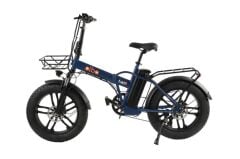 Alba Fold F Premium Fat Bike Elektrikli Katlanır Bisiklet Lacivert