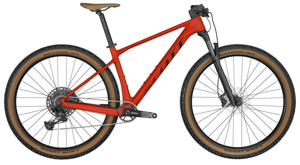 2025 Scott Scale 940 Karbon Dağ Bisikleti Kırmızı