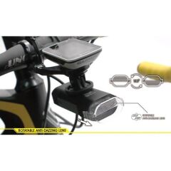 Moon RIGEL PRO 1000 Lümen USB Bisiklet Ön Far