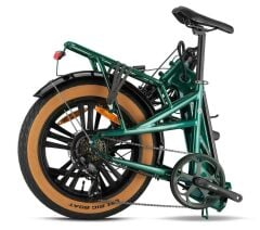 Loop Coaster 20 Kolon Elektrikli Katlanır Bisiklet Fat Bike Mat Gri