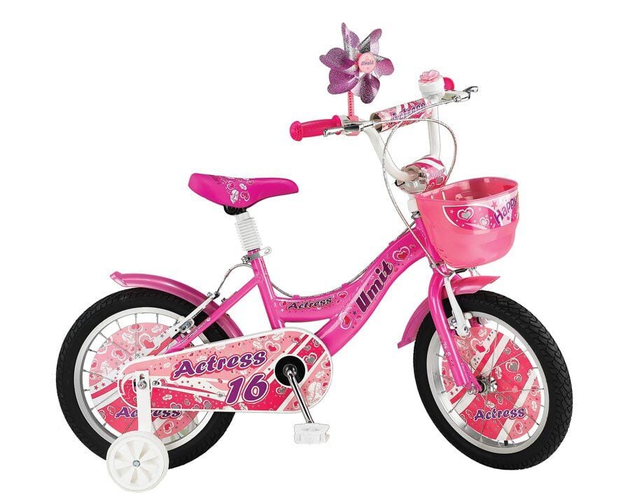 Ümit Actress 16 Jant Çocuk Bisikleti Pembe