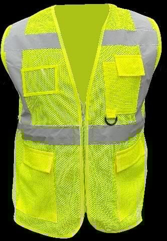 Forte GT XBYC 1182 Fosforlu Reflektif Bisiklet Motosiklet Yelek