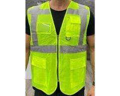 Forte GT XBYC 1182 Fosforlu Reflektif Bisiklet Motosiklet Yelek