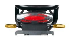 Alba Fold 3 Fat Bike Elektrikli Katlanır Bisiklet Siyah