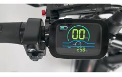 Alba Fold 3 Fat Bike Elektrikli Katlanır Bisiklet Siyah
