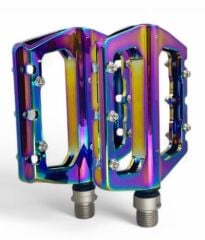 AYD 624 CR-MO Rainbow Rulmanlı Çivili Platform Pedal