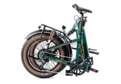 Torc T1F H Disk Elektrikli Katlanır Bisiklet Fat Bike Yeşil