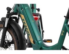 Torc T1F H Disk Elektrikli Katlanır Bisiklet Fat Bike Yeşil