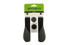 Zozo Plus Silikon Ergonomik Bisiklet Elcik Siyah-Gri