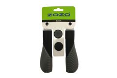Zozo Plus Silikon Ergonomik Bisiklet Elcik Siyah-Gri