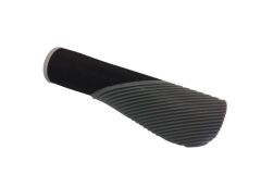 Zozo Plus Silikon Ergonomik Bisiklet Elcik Siyah-Gri