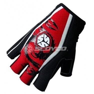 Scoyco B12 Parmaksız Eldiven Kırmızı