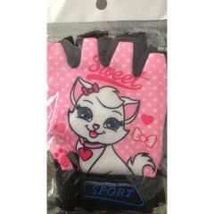 Tex Likralı Karakterli Çocuk Bisiklet Eldiveni