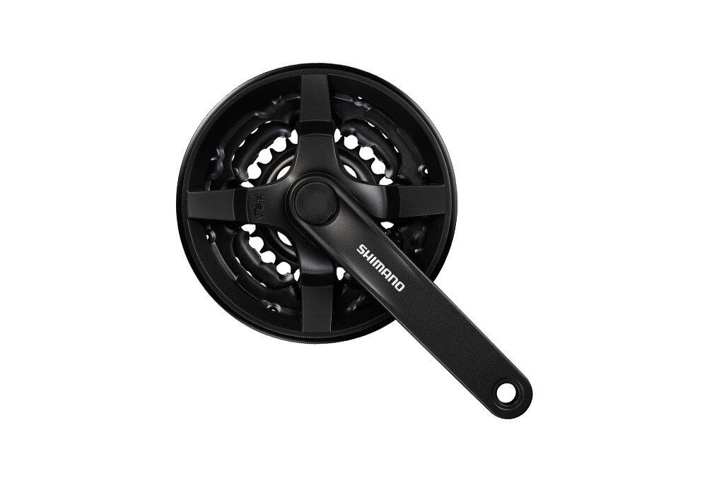 Shimano Tourney FC-TY301 Aynakol Siyah 42-34-24 175mm Kutusuz