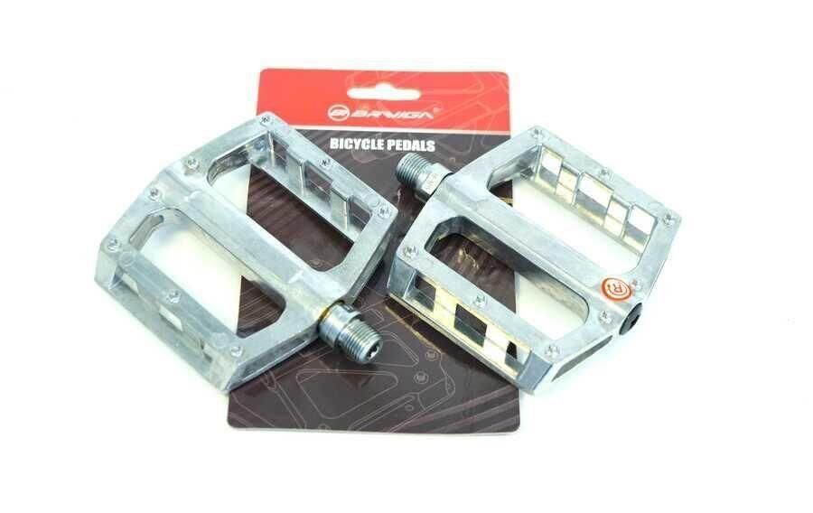 Briviga HF-705 Platform Alüminyum CNC Pedal Gümüş