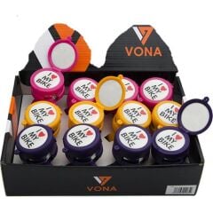 Impact Bisiklet Aynalı Pembe Zil